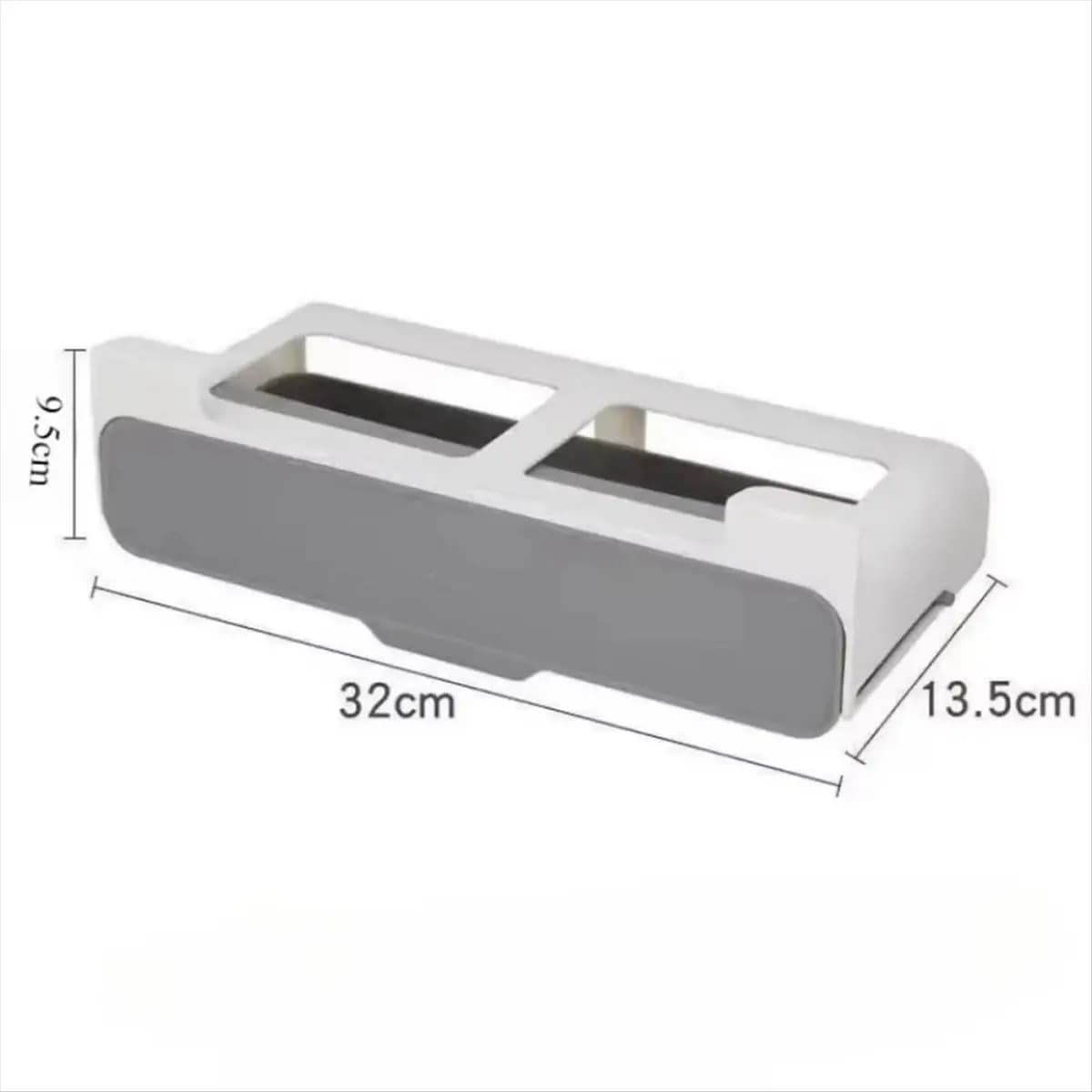 Portaspezie da Parete Homegood, Non Perforato, Regolabile, Set Combinato di Contenitori per Spezie e Barbecue, Scatola Portaoggetti