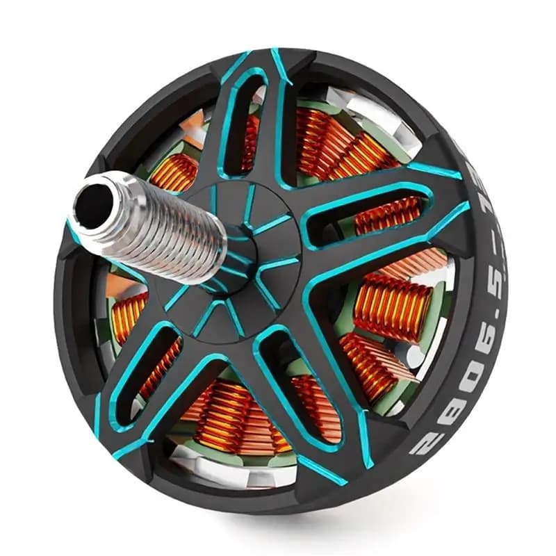 Motore brushless drone, confezione da 1/4 2806,5 1350KV Motori brushless RC compatibili con oggetti di scena da 7 pollici per droni FPV a lungo raggio