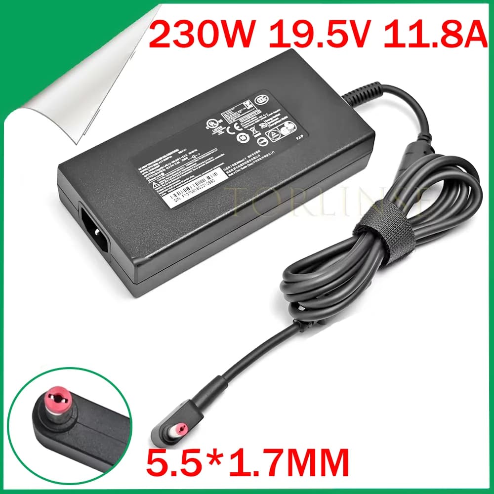 19.5V 11.8A 230W 5.5*1.7MM Laptop AC Adapter Charger For Acer Shadow Knight Engine N17C1 N20C1 NITRO 5 PREDATOR ADP-230CB B