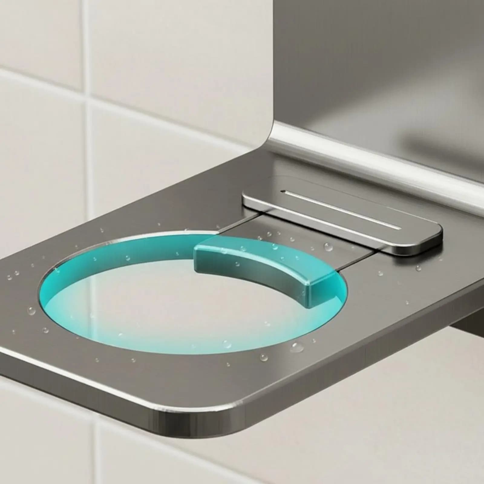Wall Mounted Soap Dispenser Holder Easy to Install Soap Dispenser Holder Bathroom Bottle Rack Waterproof