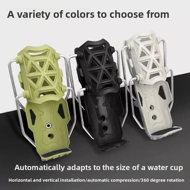 1 pcs 360 degree adjustable bike bike dumbbell cage for water bottle MTB cycling on road bike Mount2025 NEW