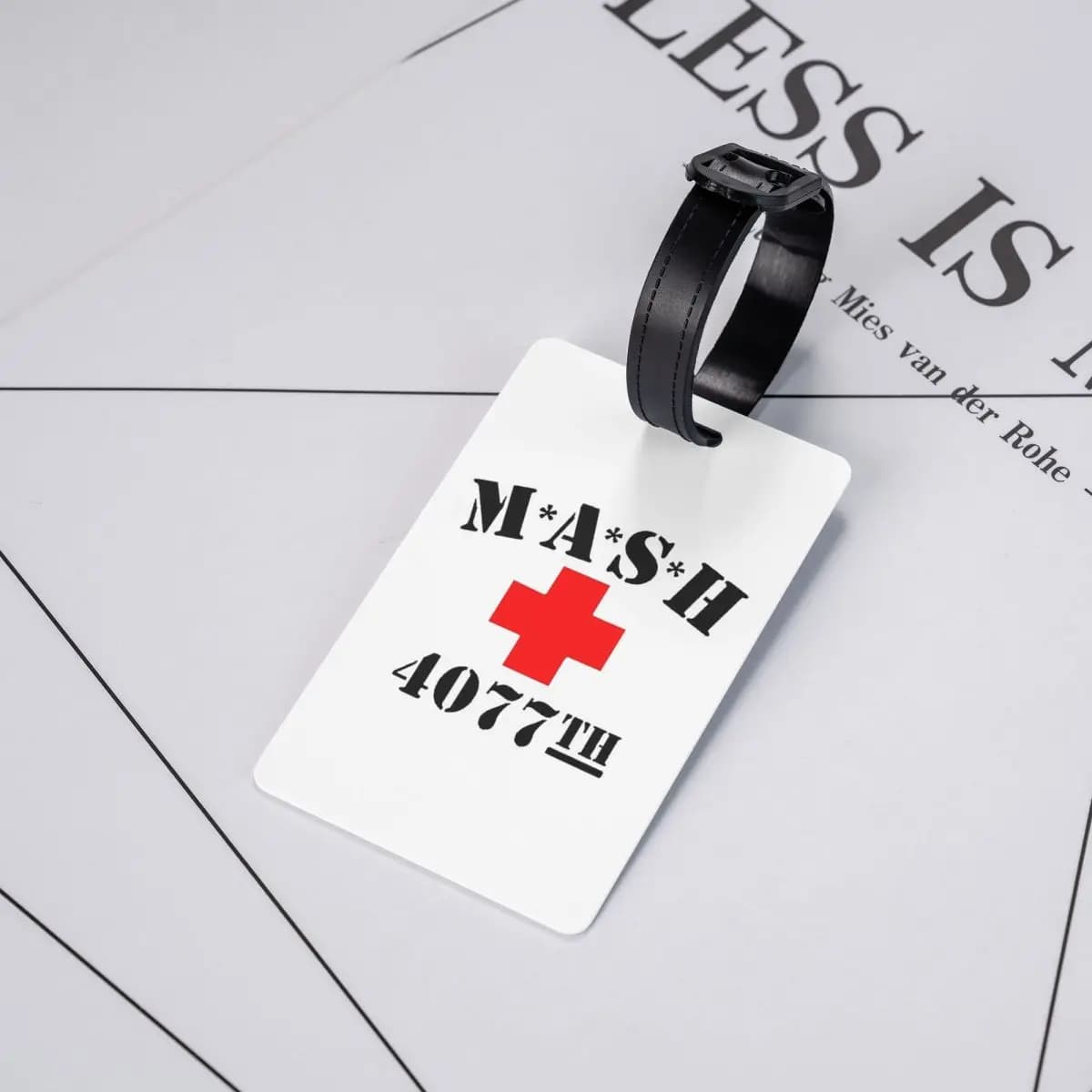 Etichette per Bagagli Mash 4077, Accessori per Valigie, Targhette per Bagagli da Viaggio, Porta Etichette con Spazio per Nome e Indirizzo