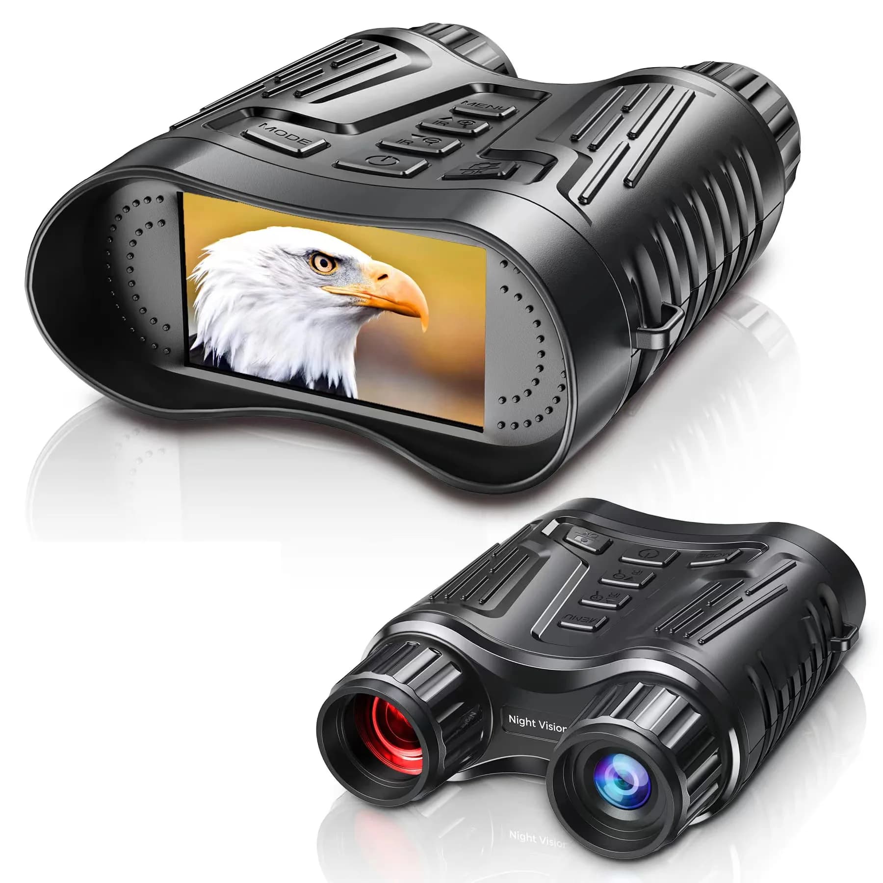 Binocolo Digitale Professionale per Visione Notturna da Caccia, Occhiali per Visione Notturna a Infrarossi 4K Personalizzati