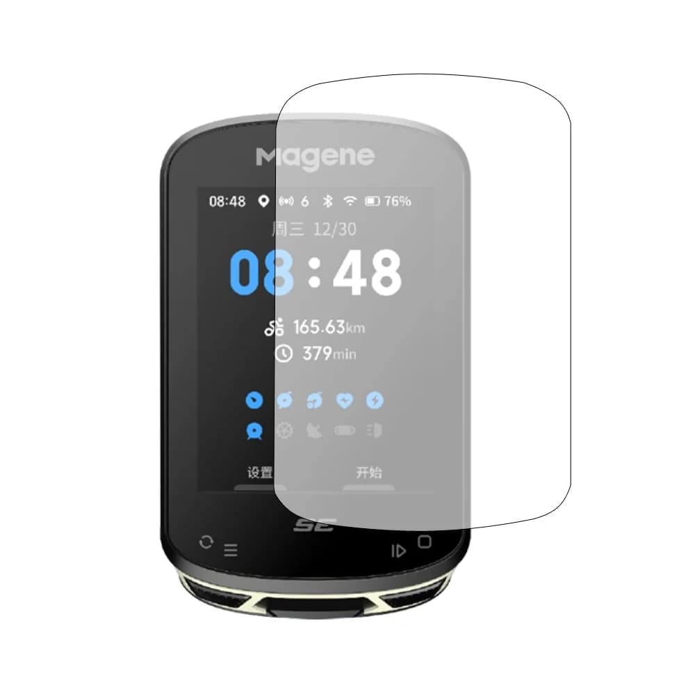 Copertura della protezione dello schermo in vetro duro per Magene C506/SE Geiod CC600 ciclismo bicicletta bici GPS pellicola protettiva per computer accessori