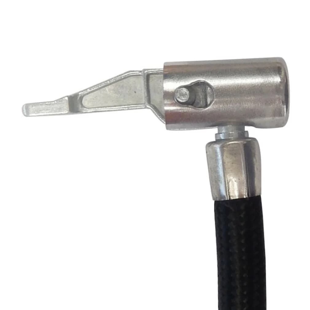 Tubo di Prolunga per Pompa ad Aria Gonfiabile, Adattatore per Gonfiaggio Pneumatici Auto, Bici, Moto, con Connettore Girevole e Blocco per Gomme