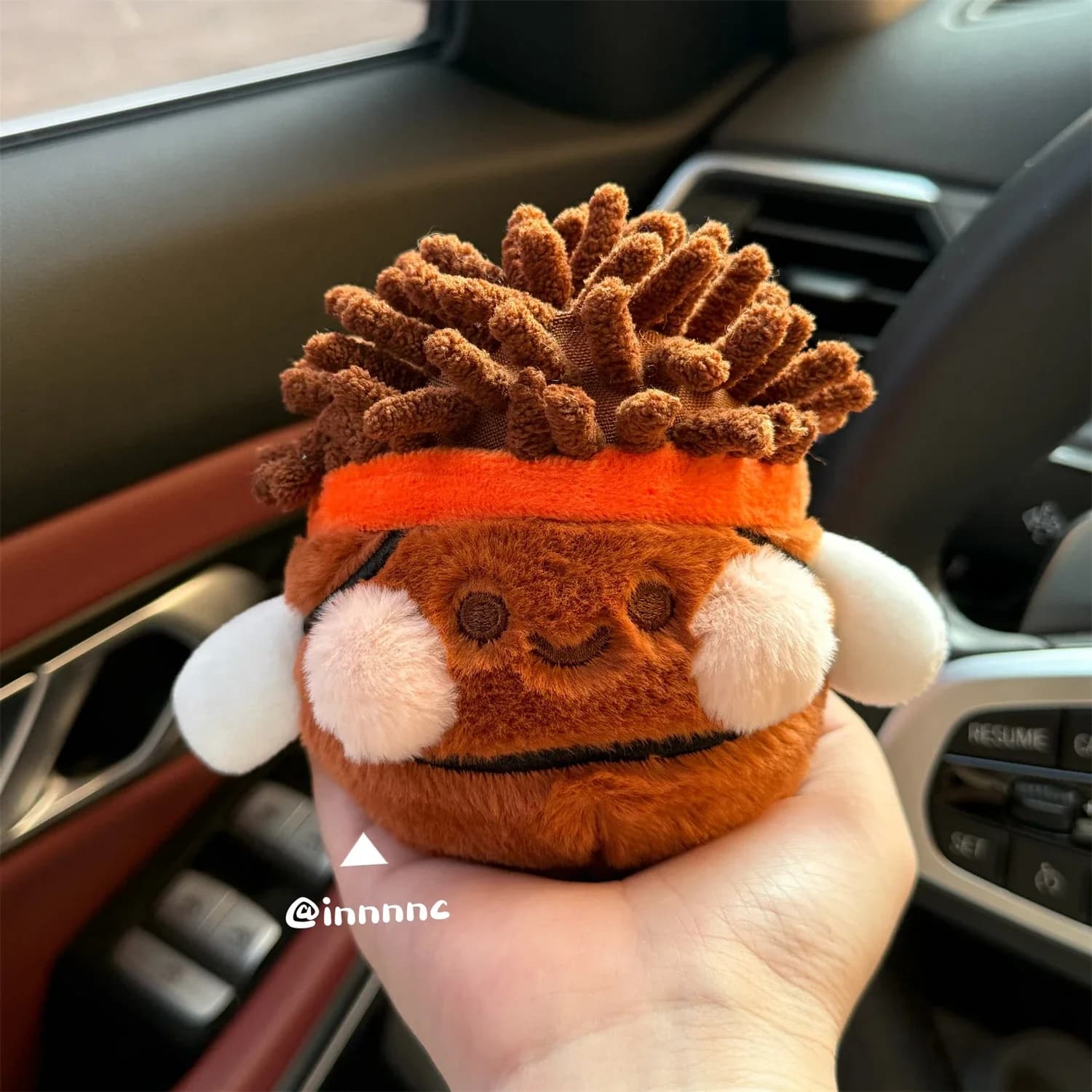 Portachiavi Peluche Kawaii a Forma di Pallone da Basket, Simpatico Pupazzo con Capelli Spigolosi, Peluche a Forma di Pallone da Calcio, Basket, Baseball, Tennis, Golf