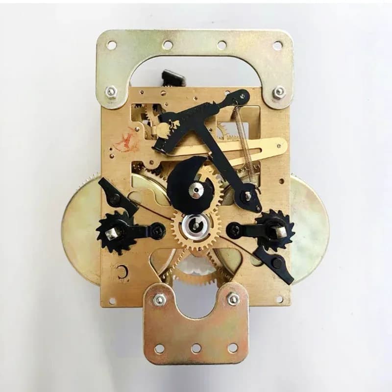 Movement for Clock Charge Mechanics Ancient Style, for Clock from Earth, from Wall and Table, Entirely in Copper, Movement 31 Days 15 Days