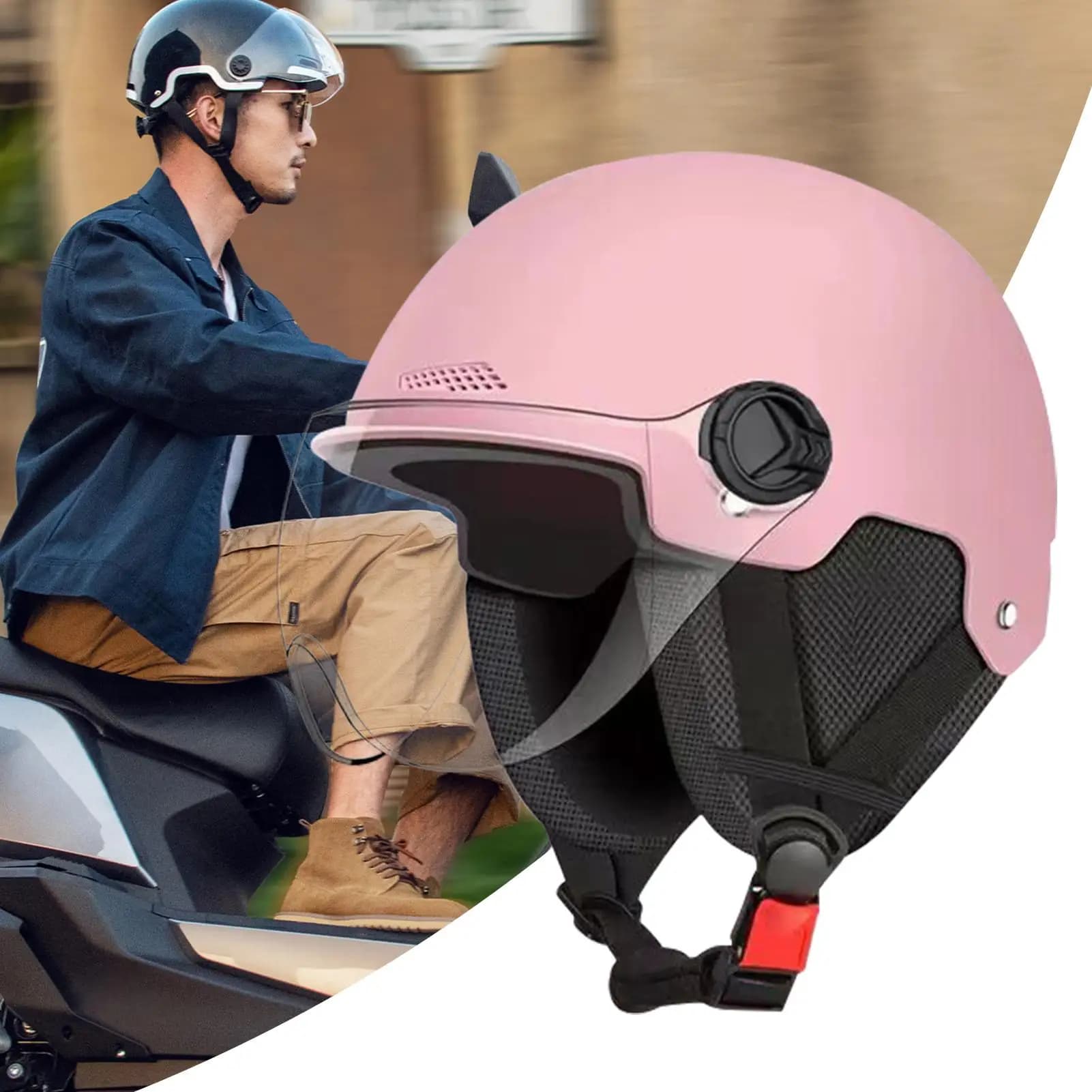 Electric Scooter Helmet Fresh Bike Helmet Anti-pirating protective safety hat UV for children Women Horse riding for adults