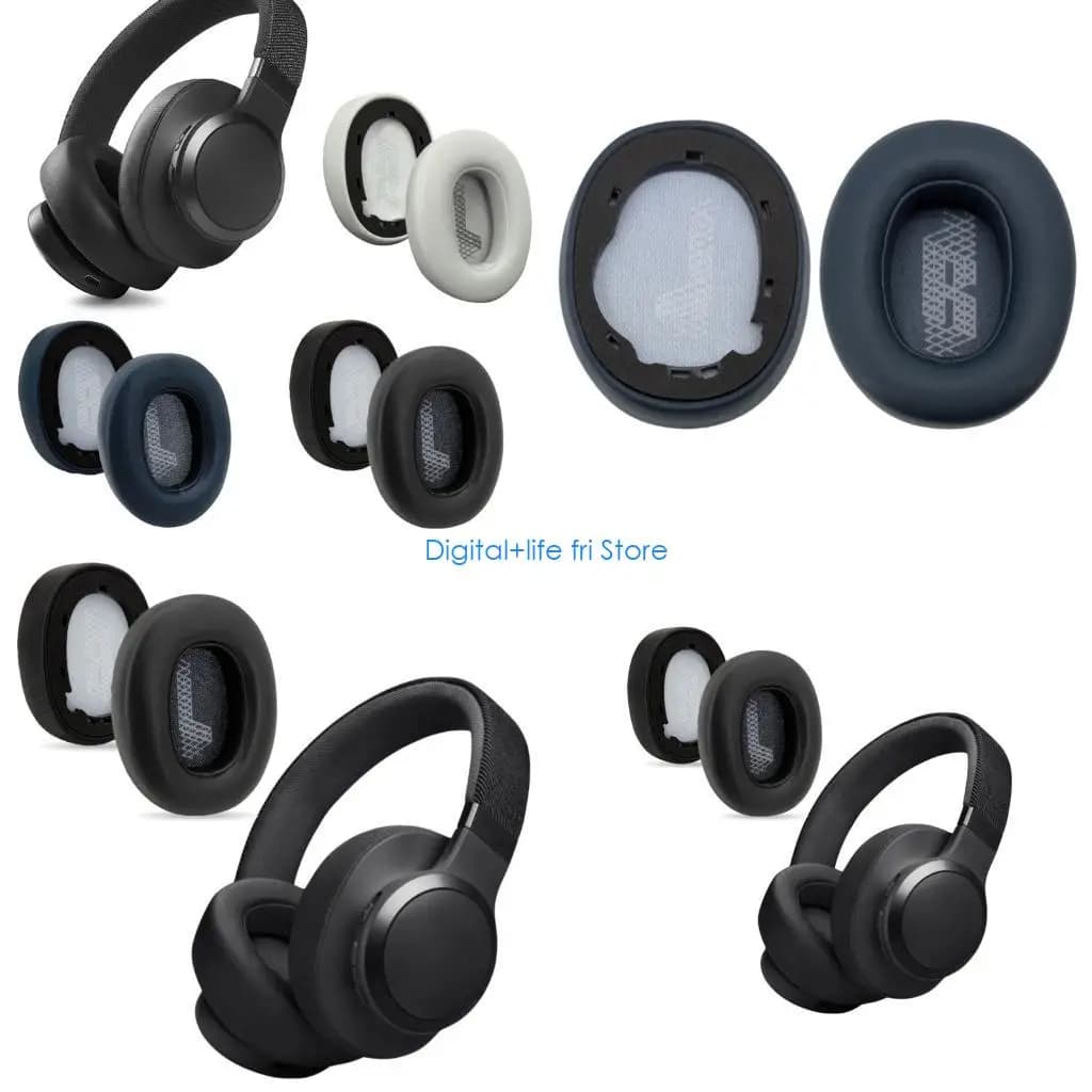 E06D Gaming Headset Earpads Breathable for Live 770NC Headphone