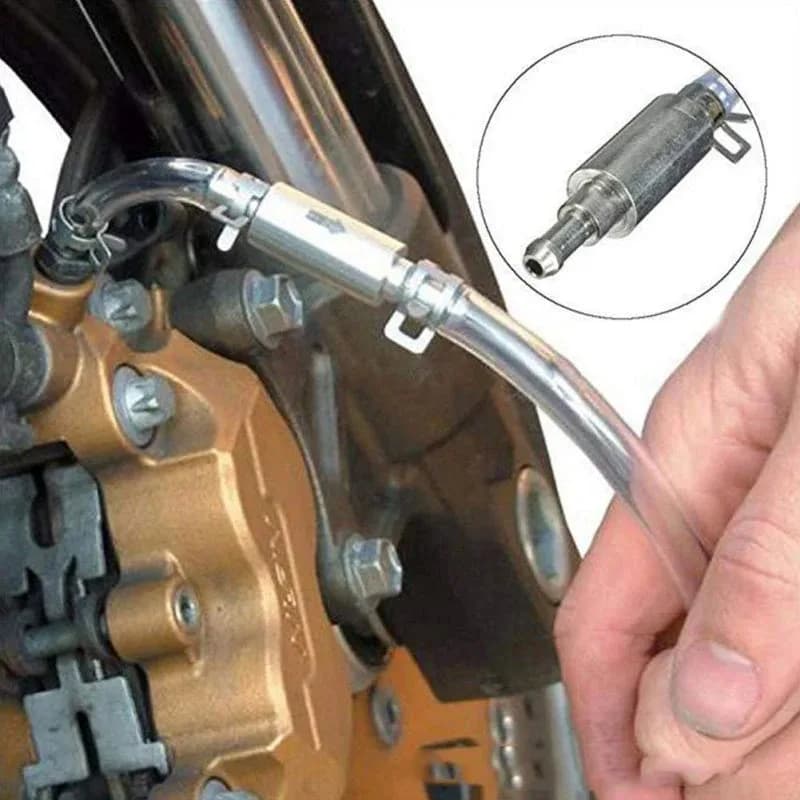 Set of Tools for Spurgo Freni e Cambio Oil Auto e Moto, Pompa con Tubo per Valvola Frizione Hydraulica, Attrezzo per Moto da Cross