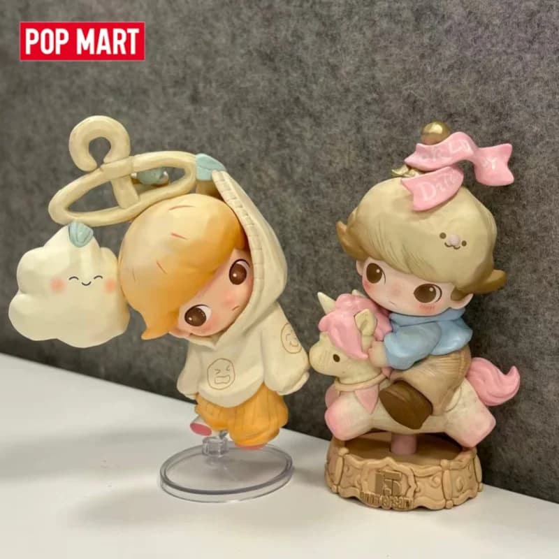 POP MART DIMOO The Missing Day Series Blind Box Guess Bag Decorazione da Scrivania Blind Bag Giocattoli Anime Figure Modellino Carino Regalo Ragazza
