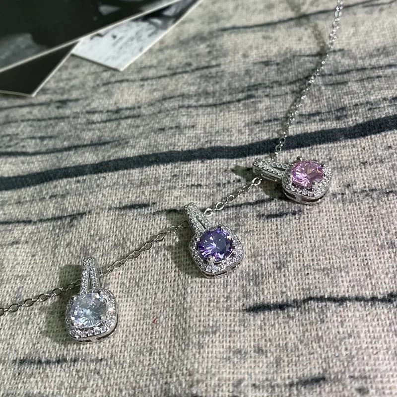 MDLFES Mo!ssan Diamond Style Piccolo profumo stile Giappone e Corea del Sud centinaia di serrature corte alla moda con micro diamanti
