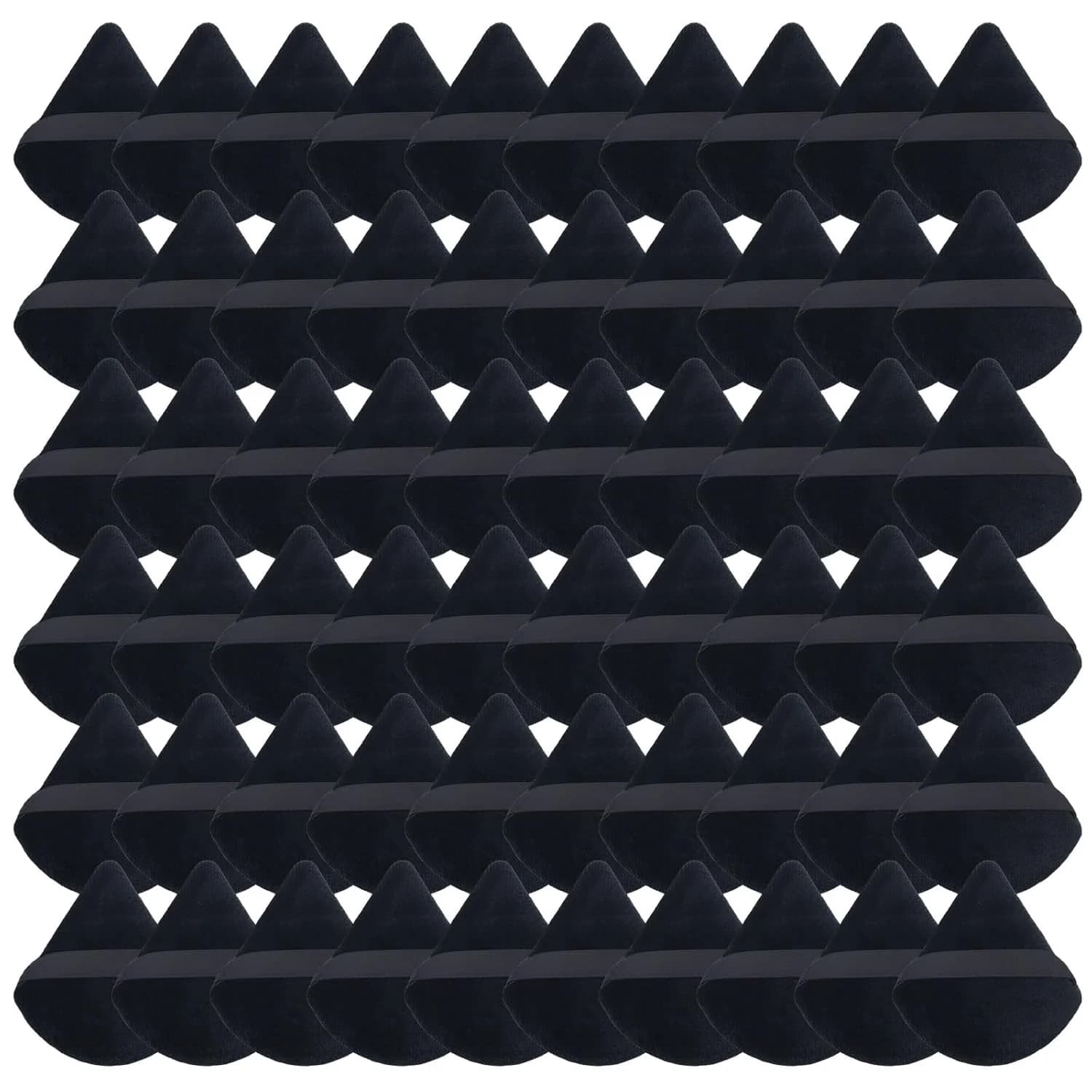 Spugnetta Triangolare per Trucco Viso, per Cipria in Polvere Libera, Fondotinta Vellutato, Strumento di Bellezza per Makeup