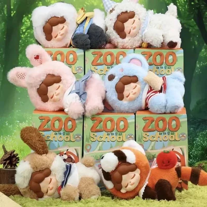 Wendy Zoo School Series Peluche Bambola Cieca Scatola Giocattoli Scatola Misteriosa Scatola Misteriosa Scatola Mistery Bambole Kawaii Ragazza Regalo Di Compleanno