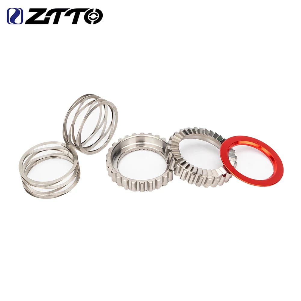 ZTTO Mozzo per bicicletta in titanio Star a cricchetto MTB 36T 54T 60T Denti per kit di servizio gruppo ruote DT Mountain Road Bike Gear Mozzo Rim Parte