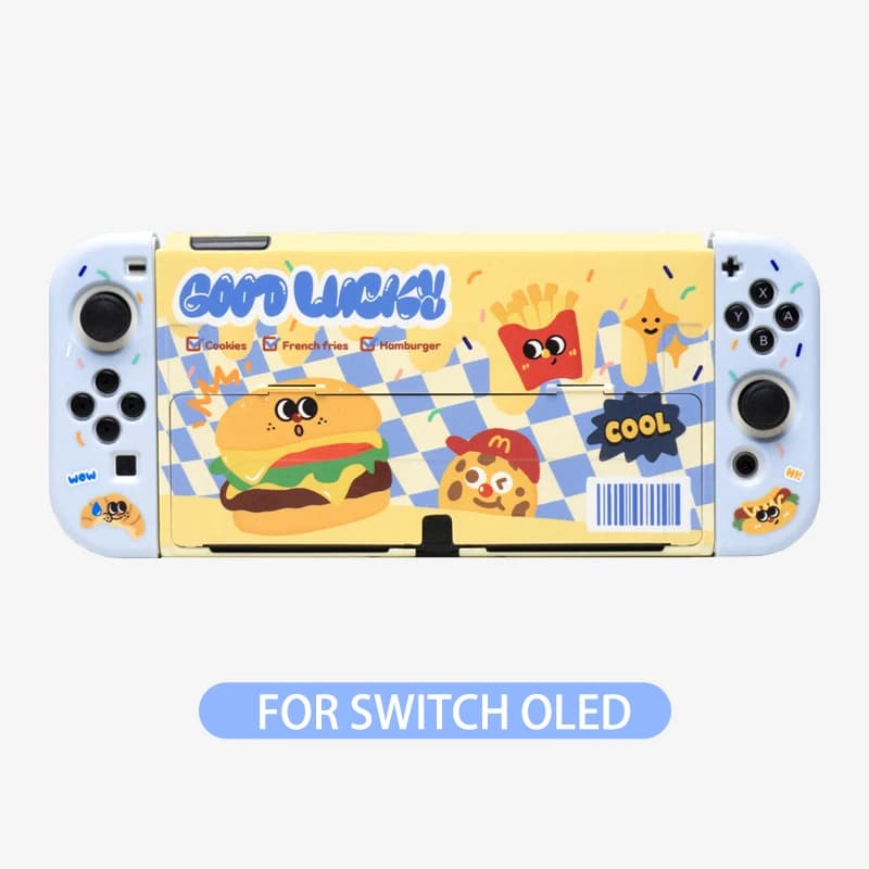 Controller dei cartoni animati Custodia protettiva Joy-Con per Nintendo Switch 2 Cover OLED Dock Anime Shell Custodia per carte magnetiche Accessori per giochi