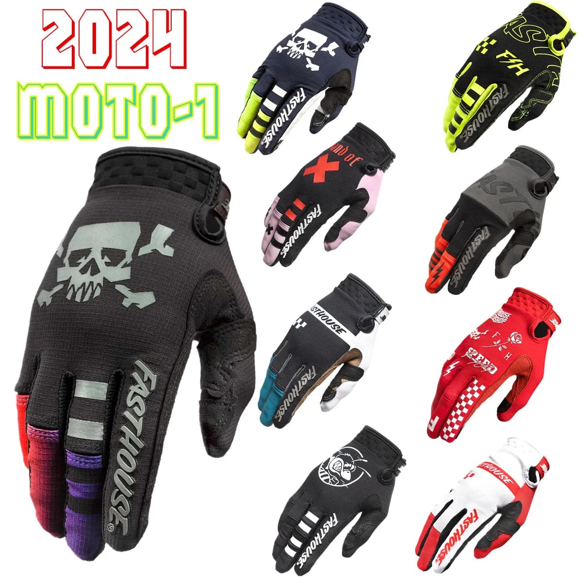 Motorcycle Gloves Podio FXR 2025 Cycling Gloves Motorcycle Gloves Off-Road Downhill DH MX MTB Horse Riding Gloves Outdoor Riding