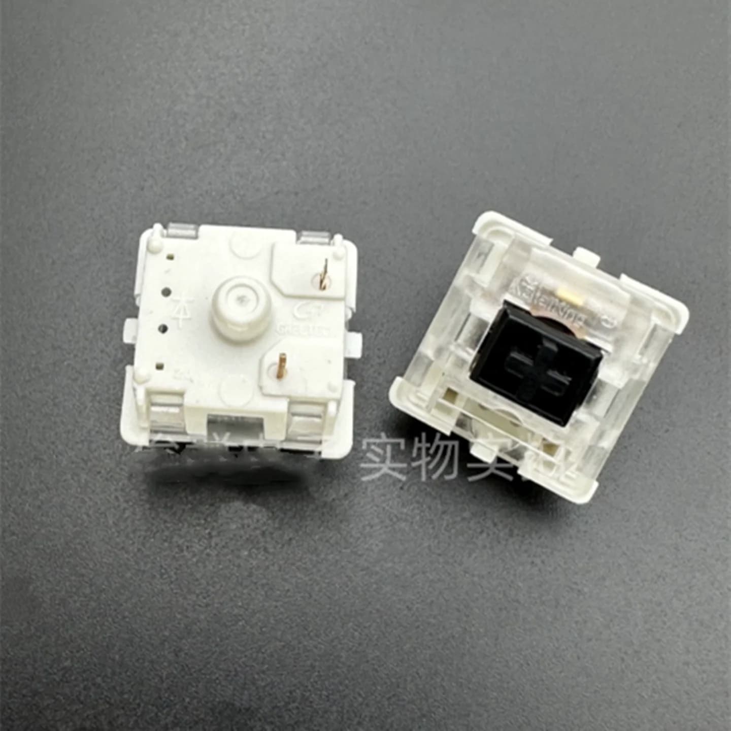 10PCS GREETECH GT02K2ANN Key Switch,Black shaft Computer mechanical keyboard keys RGB touch the microswitch button