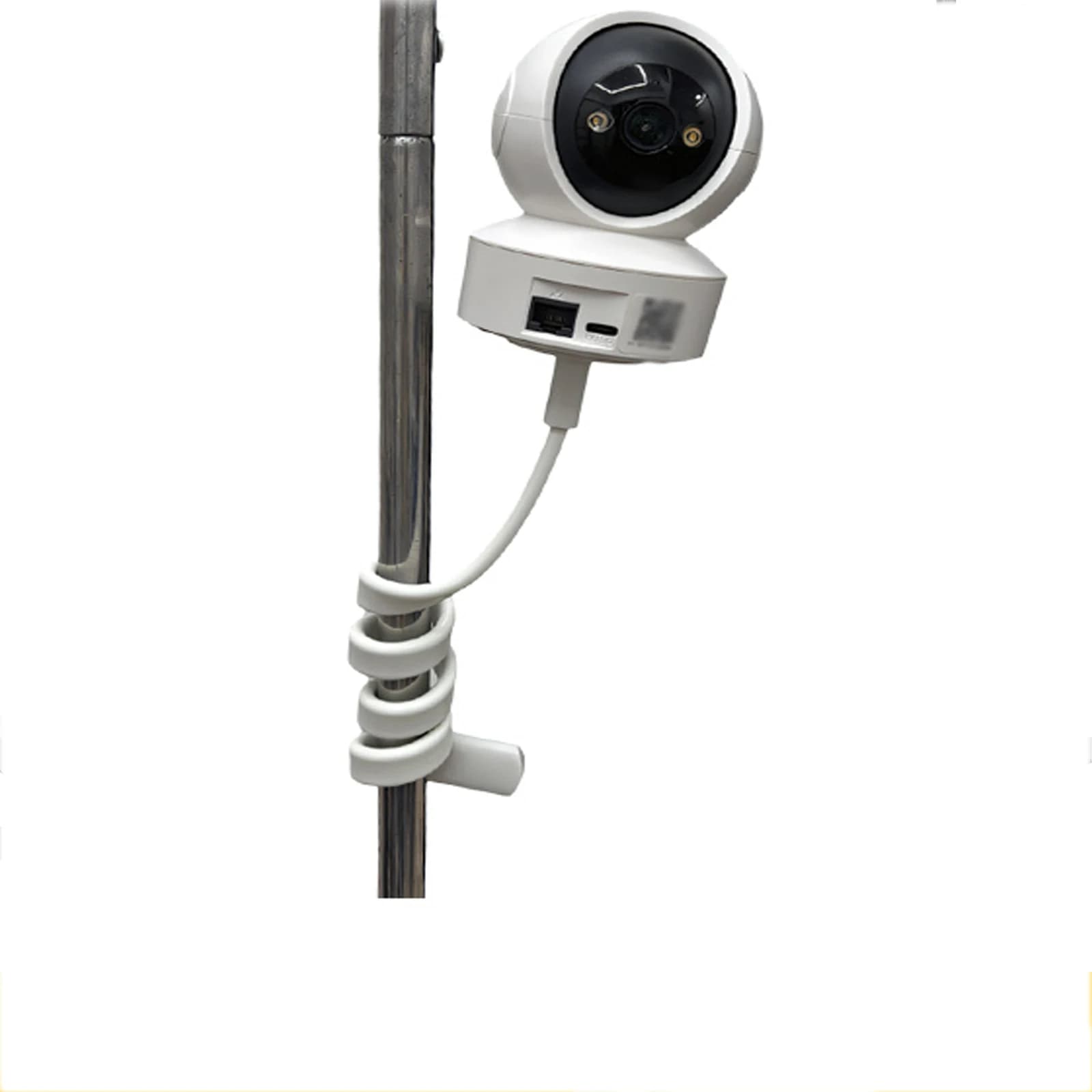 Supporto per baby monitor flessibile multifunzionale, facile da installare, installazione per telecamera per bambini e telecamera per carte e supporto per telecamera per bambini con fori a spirale, senza attrezzi o danni alle pareti