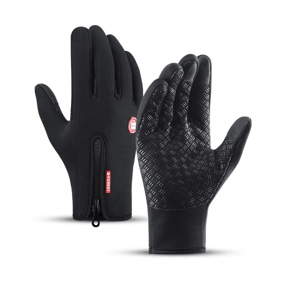 Autunno inverno guanti da ciclismo caldi termici Sport all'aria aperta in esecuzione guanti da sci per bicicletta per campeggio escursionismo guanti da moto da uomo