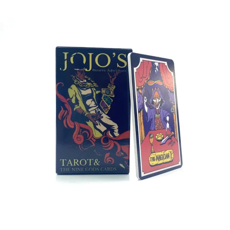 Le bizzarre avventure di JoJo Tarocchi A 84 pezzi Oracle English Visions Divination Edition Borad Giochi di gioco Regalo di compleanno per bambini
