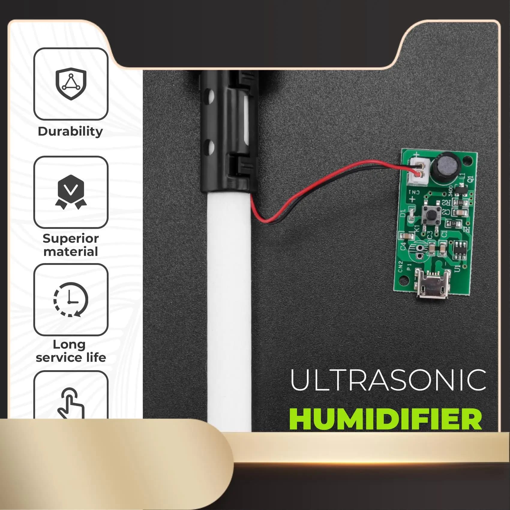 4 Pz 20 MILLIMETRI Ad Ultrasuoni Mist Maker Fogger Atomizzatore Piastra Pellicola Accessori Umidificatore Guarnizione In Gomma-N36R