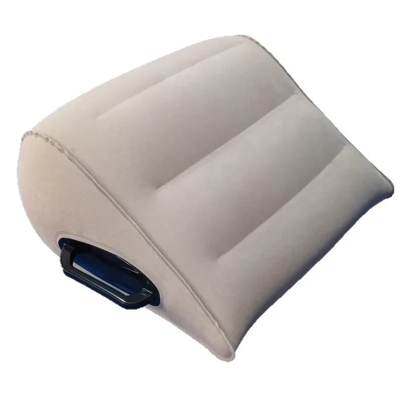 Nuovo Cuscino Gonfiabile Triangolare in PVC Floccato, Cuscino per Posizioni Sessuali, Cuscino Multifunzionale Portatile, Cuscino Lombare, Cuscino Erotico
