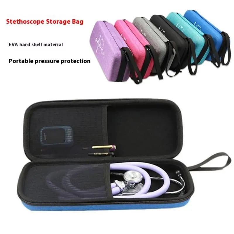 1 pc carrying case for stethoscope carrying case accessories in EVA carrying case nursery carrying bag