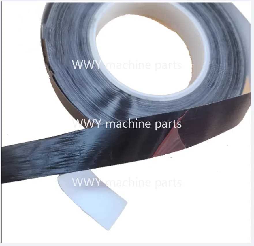 Larghezza 20 mm, filo preprezzo in fibra di carbonio importato T700 12K Canna da pesca Riparazione in fibra di carbonio