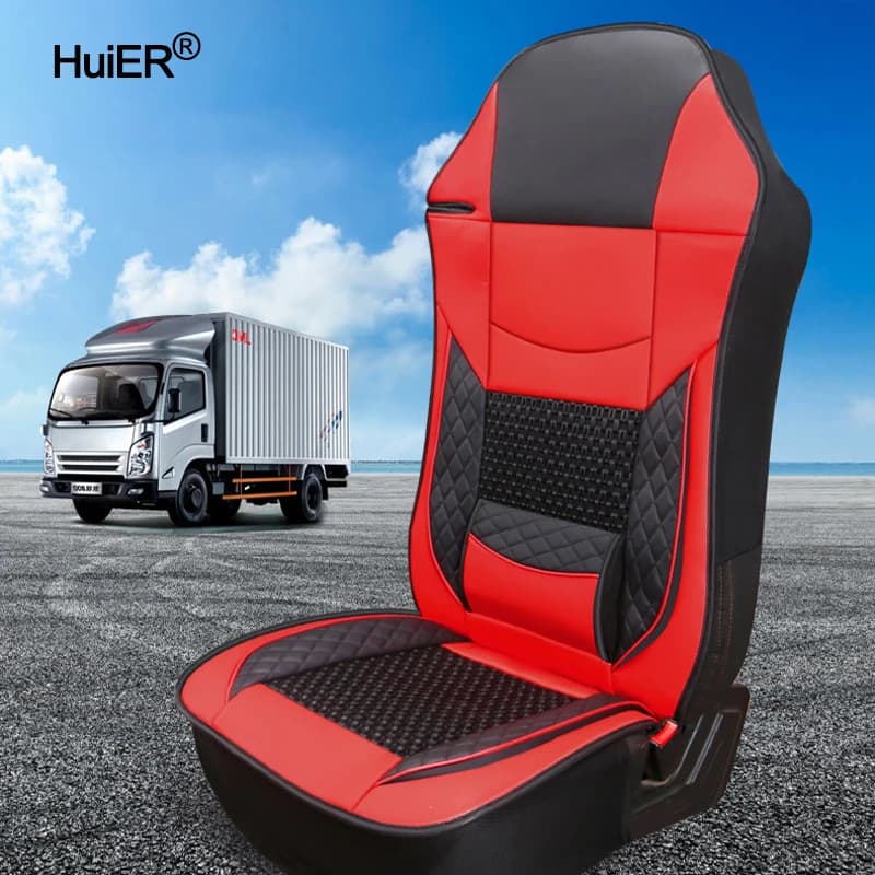 Universal Truck Bus Truck Car Seat Cover for SCANIA SANY IVECO ISUZU Volvo MAN Renault DAF Hino TATRA Peterbilt Benz