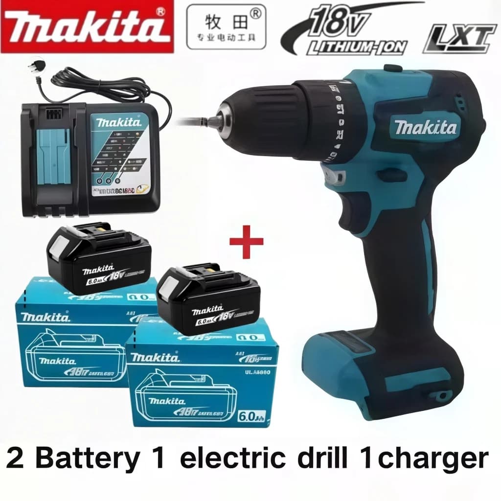 Original Makita 18V 6.0Ah Li-ion Battery BL1860B Compatible All BL Series LXT Cordless Drill Impact Wrench Grinder Power Tools