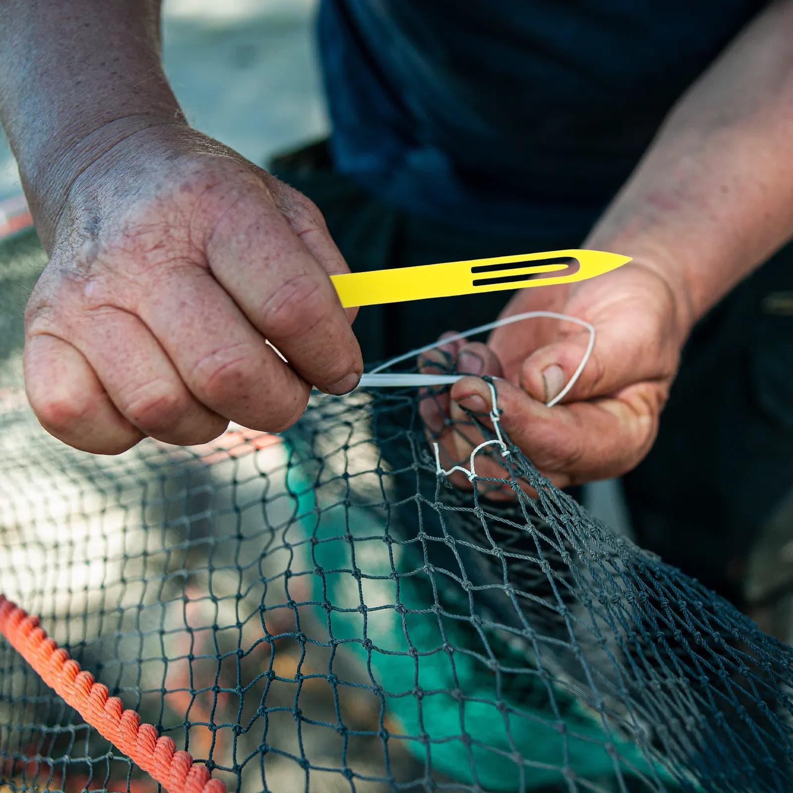 Net Mending Shuttles Plastic Fishing Net Repair Tools Versatile Lightweight for Weaving Mending and Sewing Nets Fast Reliable