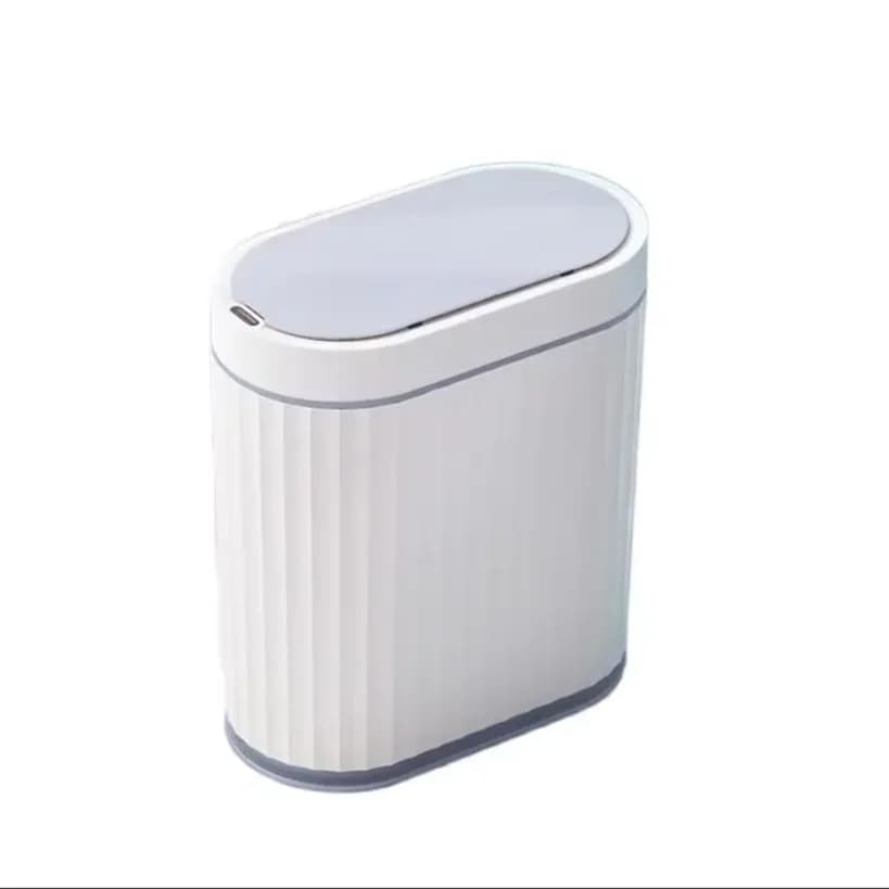 Cestino intelligente in ABS con sensore senza contatto, impermeabile, con filtro antiodore, per camera da letto