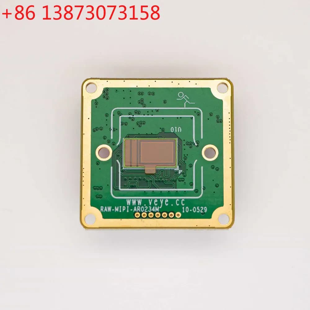 Industrial camera with MIPI interface for 2 million pixel black and white vision, AR0234 model, compatible with Raspberry Pi and Jetson