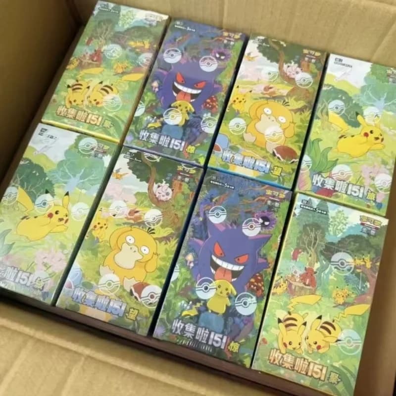 Pokemon Simplified Chinese Tcg Sv 151 Series Cards Ponyta Gengar Rare Holo Collectible Trading Card Game Adult Gift Toy Fans