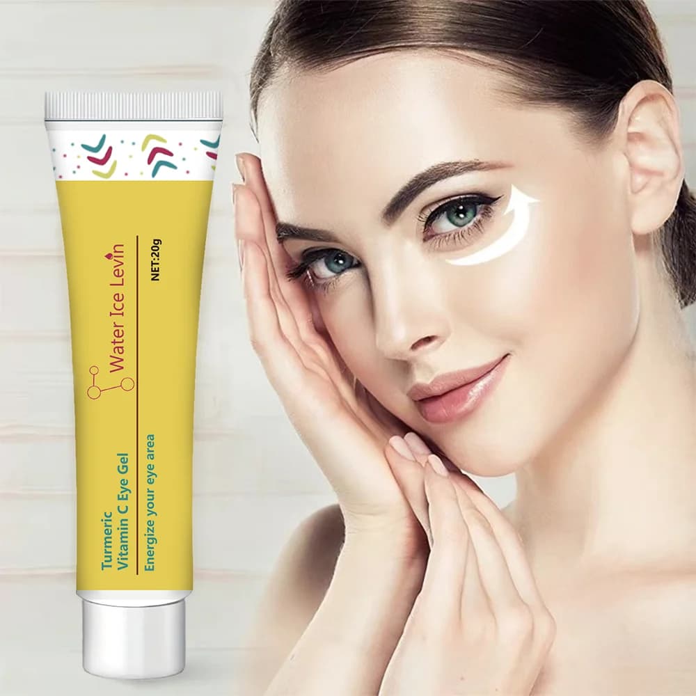 Curcuma vitamin C Eye Cream Scratch Dark circles Scratching Leather serum instant repairer for eyes for women Care of women's eyes 20g