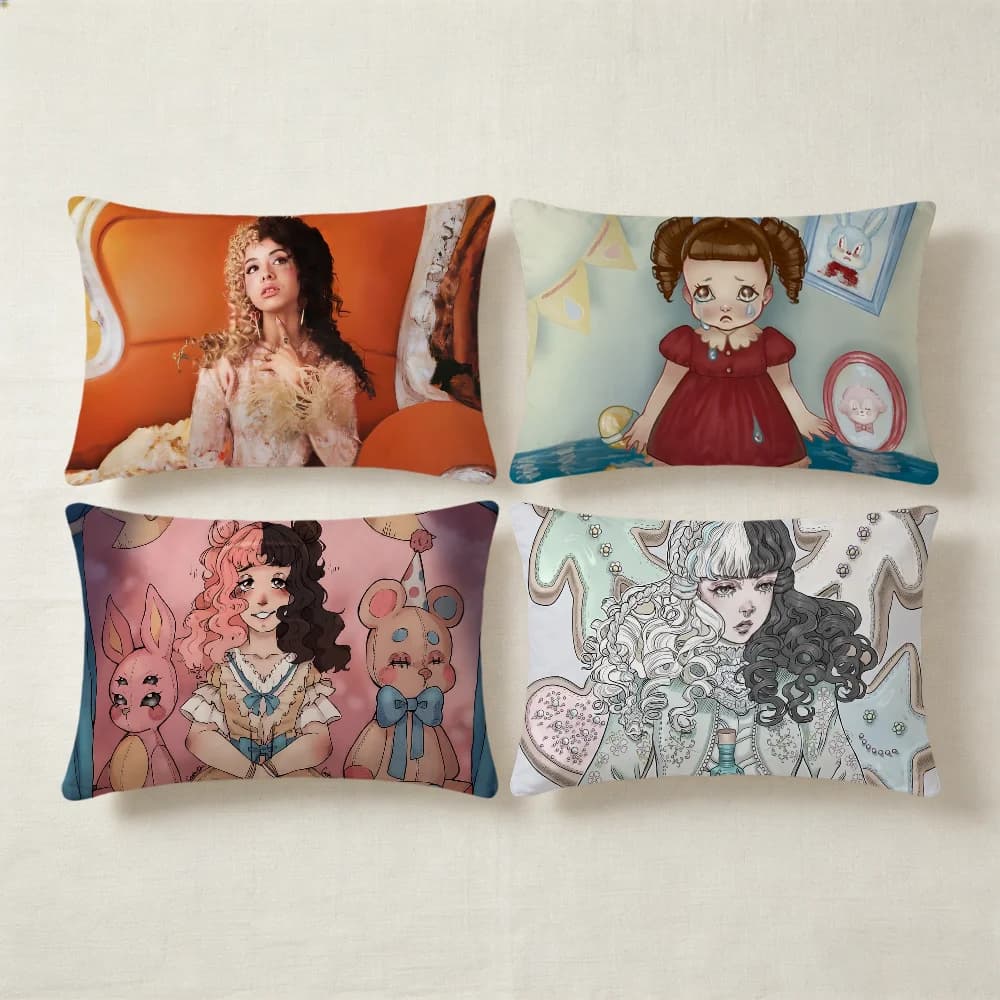 M-Melanie-M-martinez-S Cry Baby fodera per cuscino Hit Product Home Divano Soggiorno Fodera per cuscino decorativa morbida su entrambi i lati