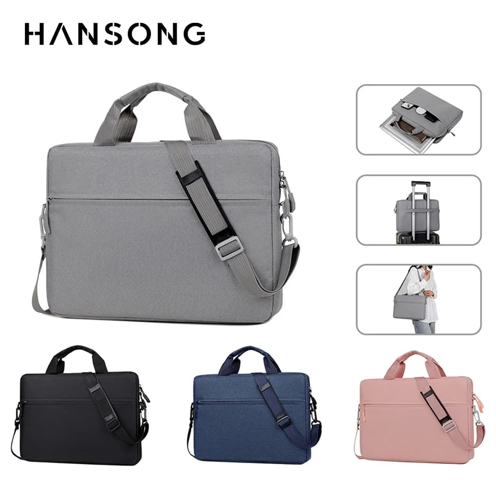 Custodia per Laptop custodia per Notebook da 14 15.6 pollici per Macbook Air Pro Tablet borsa da viaggio portatile impermeabile borsa per Computer