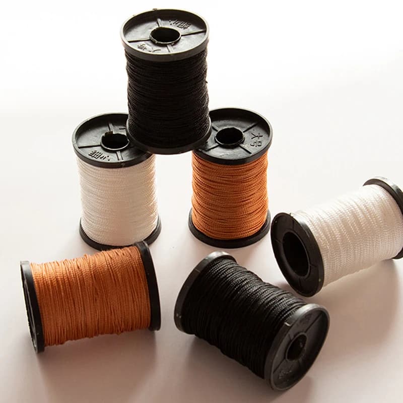 1 Pezzo Filo di Nylon Super Resistente da 50M per Scarpe, Pneumatici, Reti da Pesca e Corda Intrecciata - Filato Durevole per Vari Lavori Artigianali