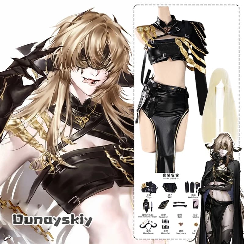 Synex Gioco Cosplay Path to Nowhere Costume Synex Lingerie sexy Set in pelle Halloween Natale Travestimento Donne adulte {BankaiMode}