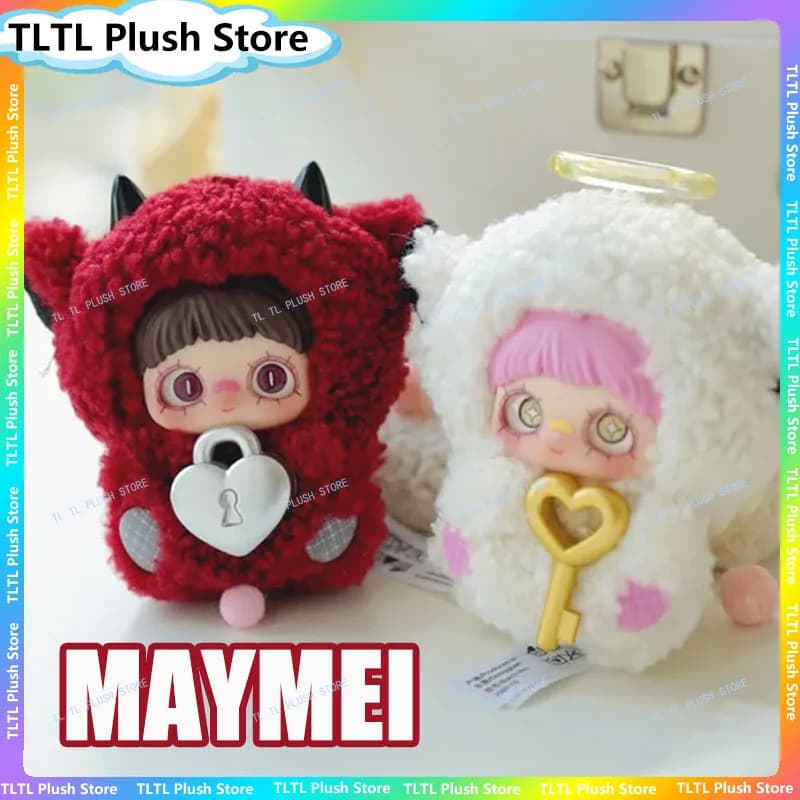 New Maymei May I Love You Series Blind Box V6 Vinyl Pendant Doll Mystery Box Kawaii Doll Surprise Bag Keychain Toys Couple Gift
