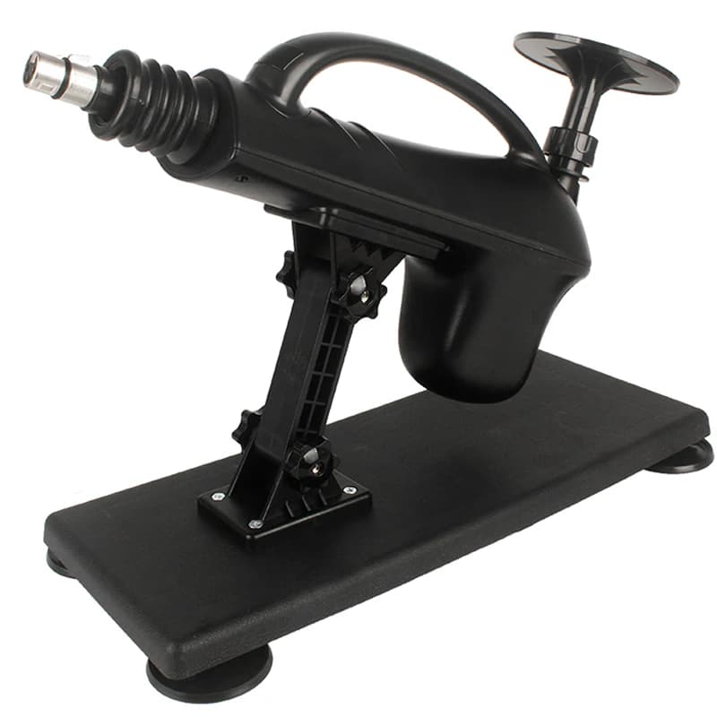 Macchine sessuali telescopiche automatiche con corsa da 45 mm con kit di dildo grandi 0-500 giri/min 3XLR Masturbazione Giocattoli sessuali per uomo e donna
