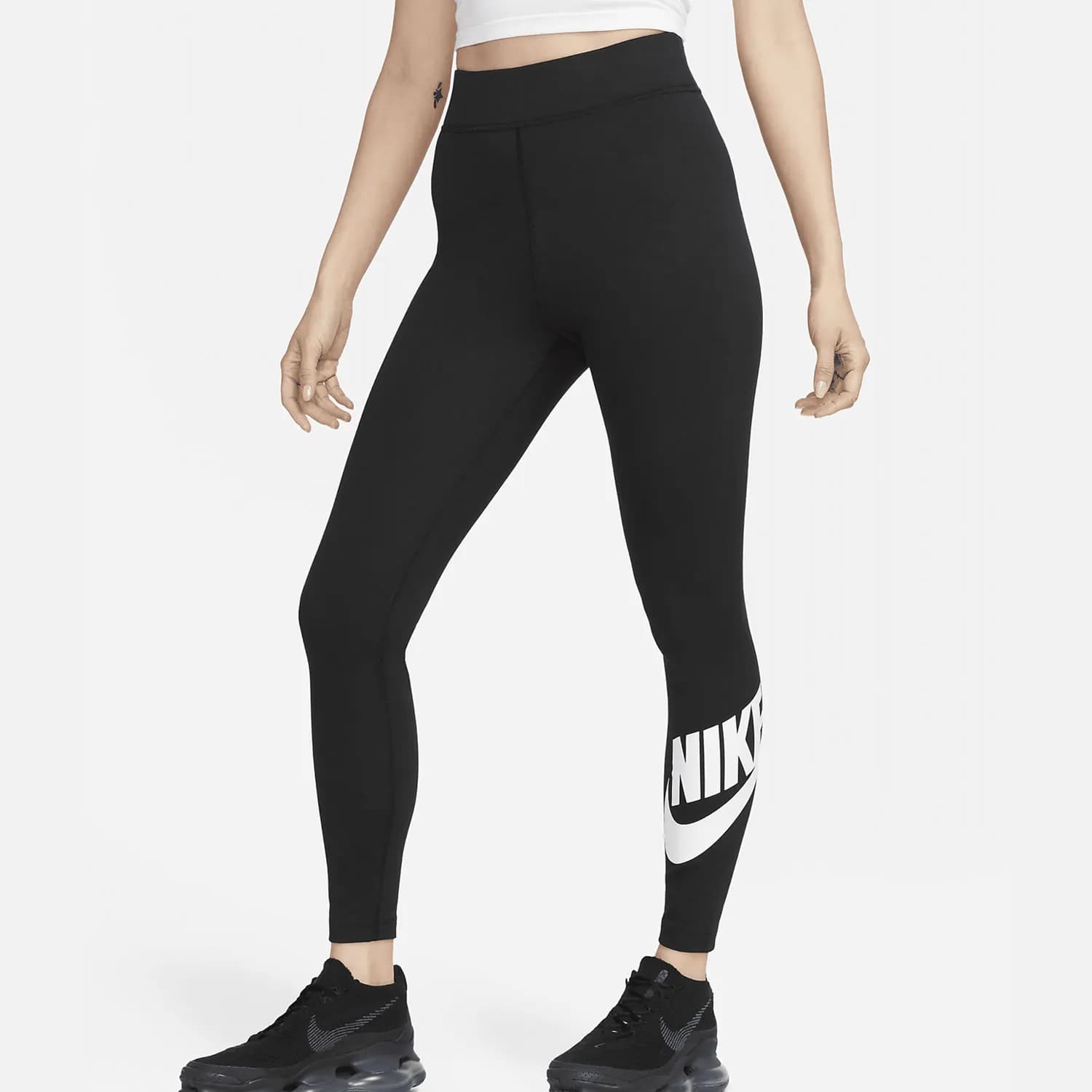Women's high waist printed sports leggings Nike original SPORTSWEAR DV7792-010