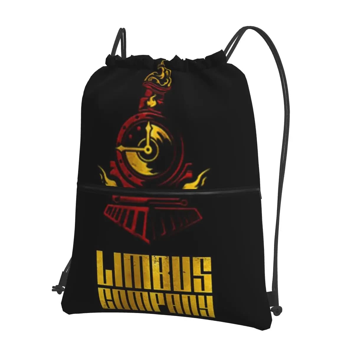 Zaini Limbus Company, borse multifunzione con coulisse, borse portaoggetti, borse per libri, per uomo, donna, scuola