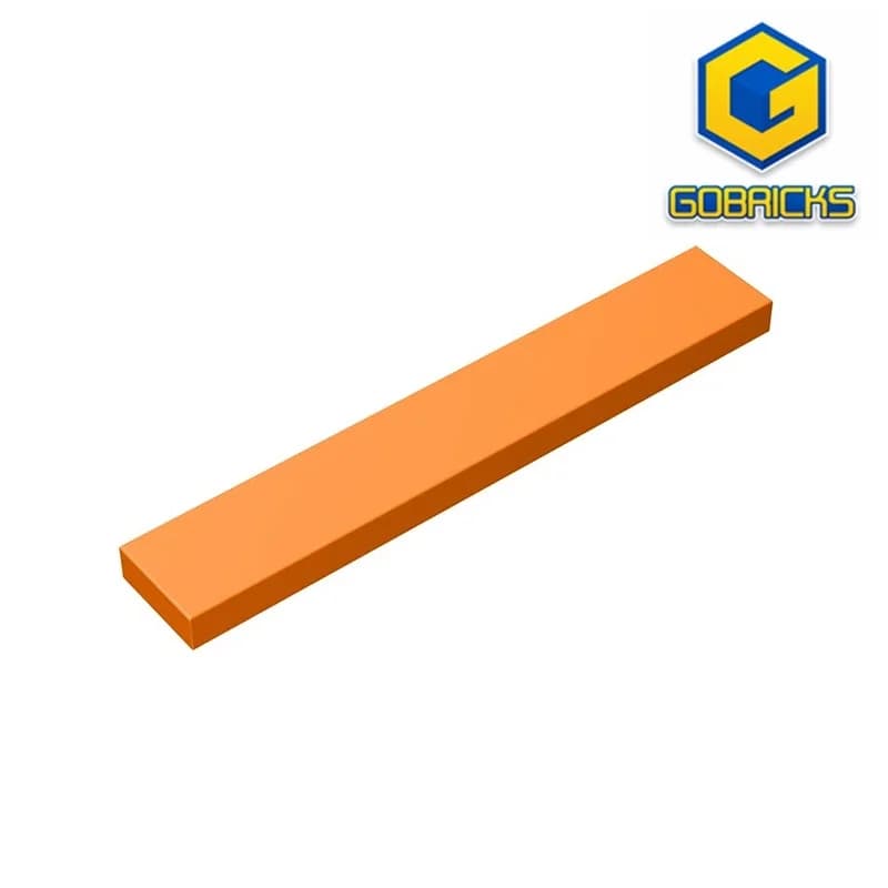 Gobricks GDS-564 Piastrella 1 x 6 compatibile con LEGO 6636 pezzi di blocchi tecnici fai da te per bambini