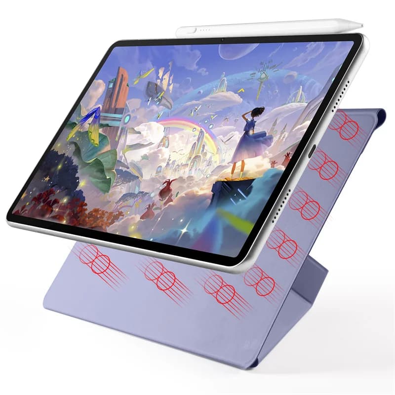 Per Samsung Tab S10 FE Custodia SM-X520 X526B Magnetica Sottile Tablet di Protezione Della Copertura Fonda Per Galaxy Tab S10 FE S9 FE 10.9 pollici