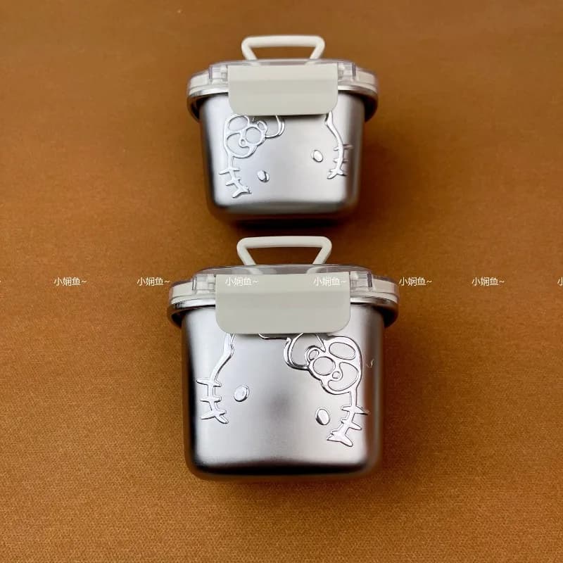 Anime Sanrio Hello Kitt 304 Stainless Steel Keep Fresh Lunch Box Good Looks Cartoon Fashion Hot Selling Good Things Wholesale