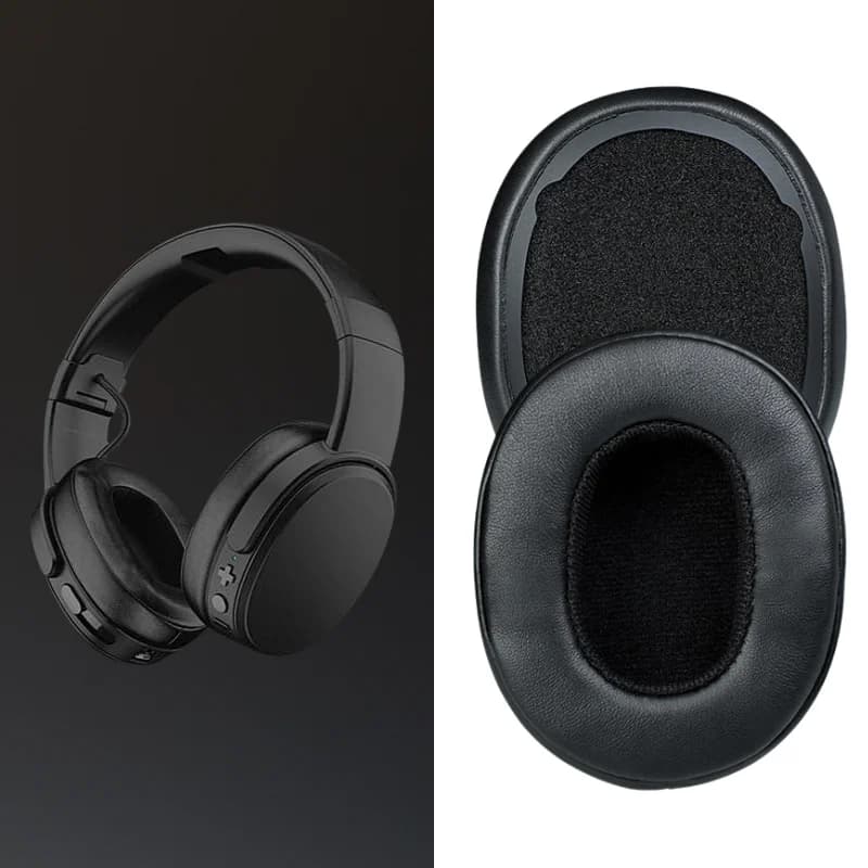 1 paio di cuscinetti auricolari per Skullcandy Crusher Wireless Frantoio Evo Frantoio ANC Hesh 3 Cuffie Cuscinetti auricolari di ricambio Cuscino