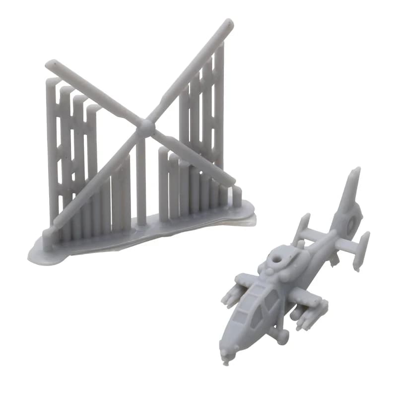 10set Kit modello WZ-19 elicottero armato 1/2000 1500 700 400 350 simulazione in scala aereo da ricognizione giocattoli di assemblaggio fai da te