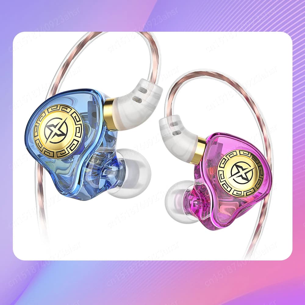 HiFi wired headset Headphones with headset with microphone Sports headphones with noise cancelling Auxiliary for dynamic bass Game Gift X7